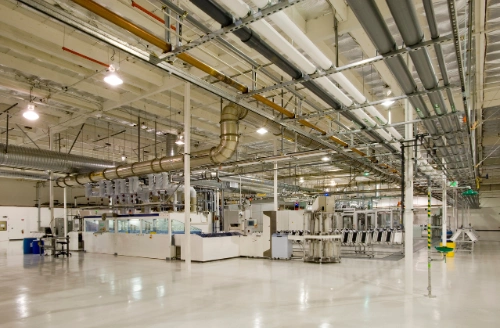 industrial manufacturing facility